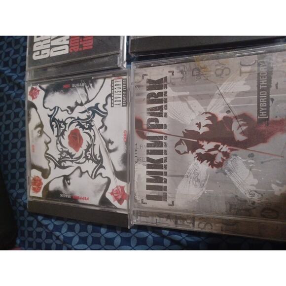 Lot Of 5 ROCK CD'S RHCP LINKIN PARK GREEN DAY UGLY KID JOE - Picture 3 of 11